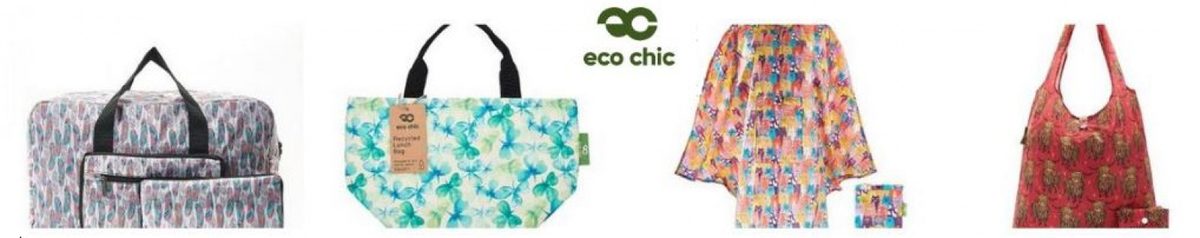 ECO CHIC LUNCH & SHOPPING BAGS and PONCHOS at Present Company Broadstairs